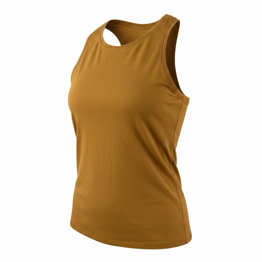 Lululemon Womens XS S Brown Racerback Tank Top Sleeveless Yoga